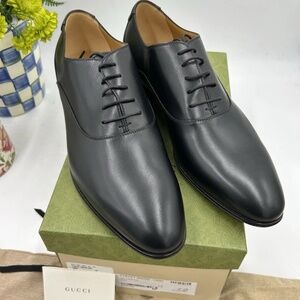 Men’s Gucci, leather lace up Oxford size 13 made in Italy